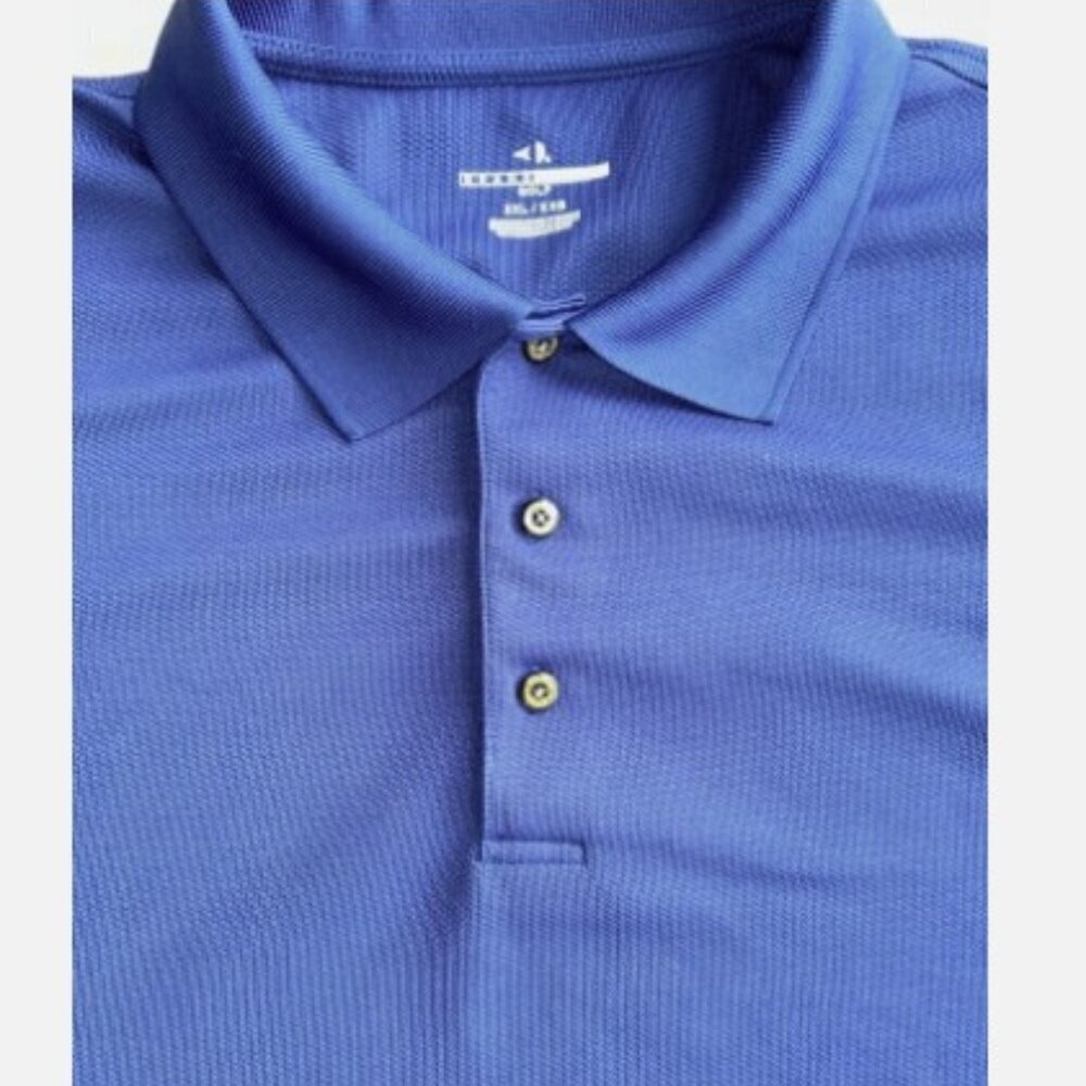 Grand Slam Athletic Golf Polo Shirt Royal Blue Men's Size XXL Polyester Wicking